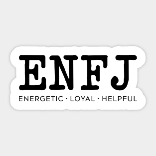 ENFJ Sticker